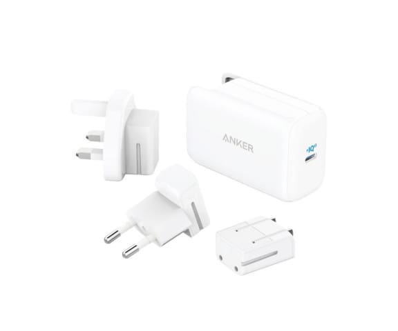 ANKER AN.A2712H21.WT PowerPort III 65W Pod 3-Plug White Adapter Charger