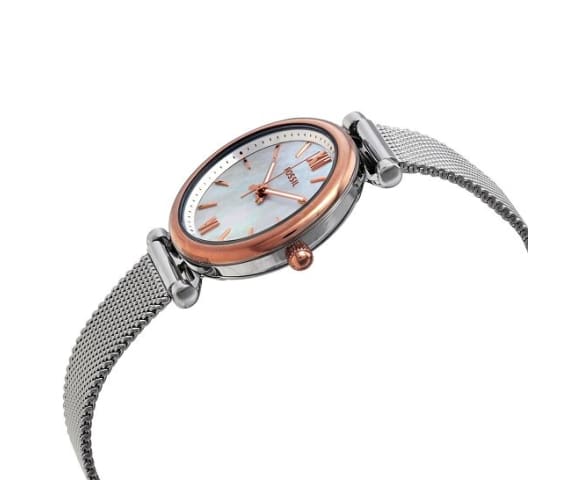 FOSSIL ES4614 Carlie Mini Quartz Analog Multi Dial Women's Steel Watch