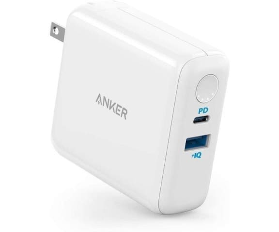 ANKER AN.A1624H22.WT Power Core III Fusion 5000mAh White Bank and Wall Charger