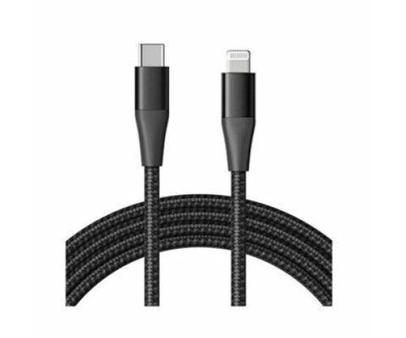 ANKER AN.A8652H11.BK Powerline II USB-C Lightning Connector 3ft Black Cable