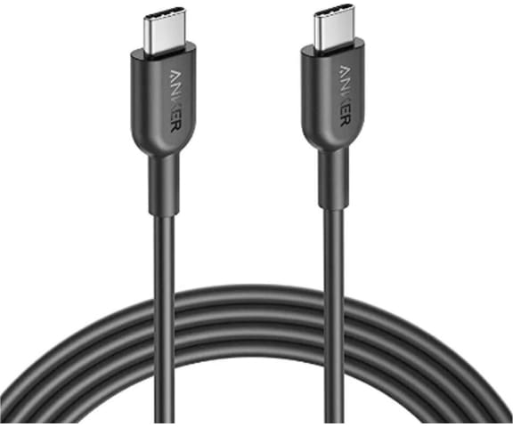 ANKER AN.A8852H11.BK Powerline III USB-C To 2.0 Black 3 FT Cable