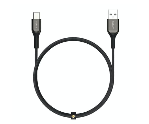 AUKEY CB-AKC2-BK USB A To C Quick Charge 3.0 Kevlar 2M Black Cable