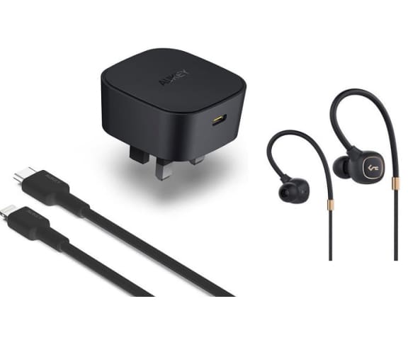 AUKEY EP-B80 Key Series Bluetooth 5.0 Hybrid Dual Driver AptX Wireless Headphones Earbuds