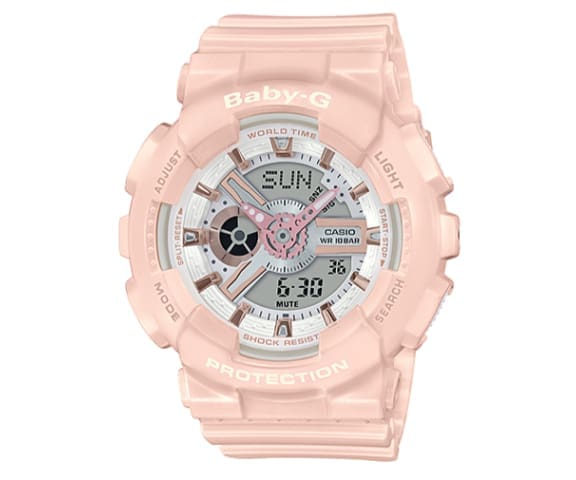 BABY-G BA-110RG-4ADR Analog-Digital Pink Women’s Watch