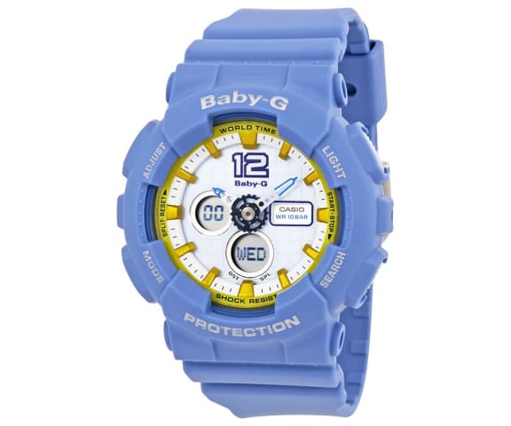 BABY-G BA-120-2BDR Analog-Digital Blue Womens Watch