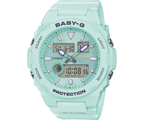 BABY-G BAX-100-3ADR G-Lide Analog-Digital Blue Women’s Watch