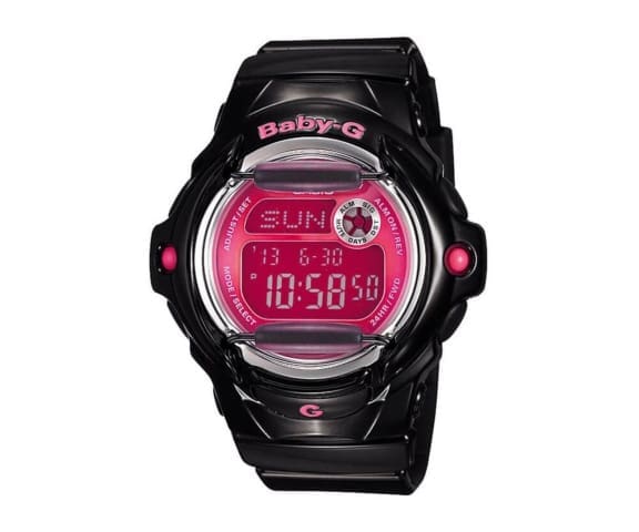 BABY-G BG-169R-1BDR Digital Black & Pink Women’s Watch