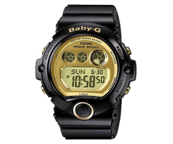 BABY-G BG-6901-1DR Digital Black & Gold Dial Resin Women’s Watch