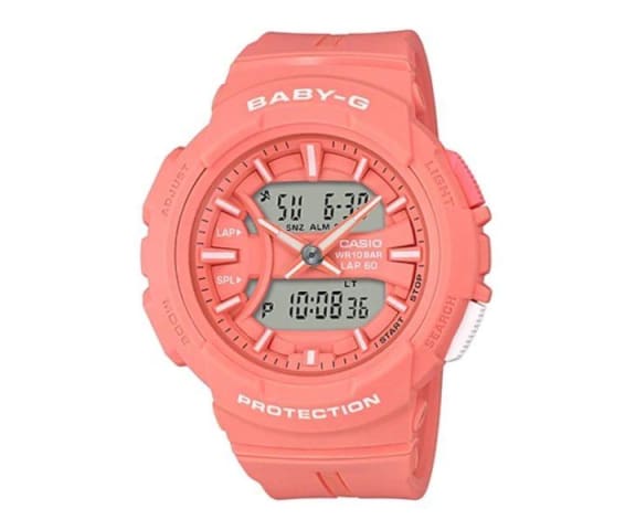 BABY-G BGA-240BC-4ADR Analog-Digital Pink Resin Women's Watch
