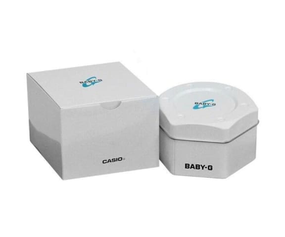 BABY-G BGA-250-2ADR Analog-Digital White Dial & Blue Resin Women’s Watch