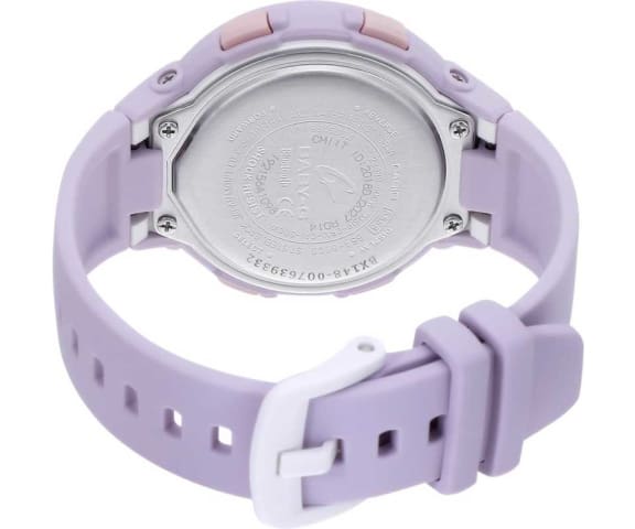 BABY-G BSA-B100-4A2DR G-Squad Analog-Digital Purple Resin Women’s Watch