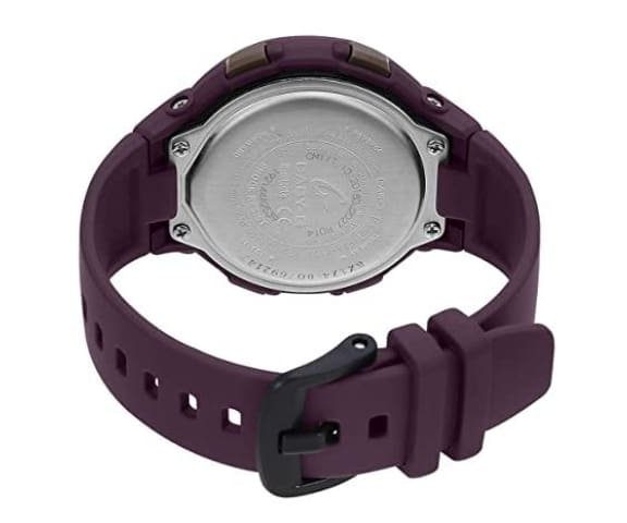 BABY-G BSA-B100AC-5ADR G-Squad Bluetooth Step-Tracker Analog-Digital Brown Women's Watch