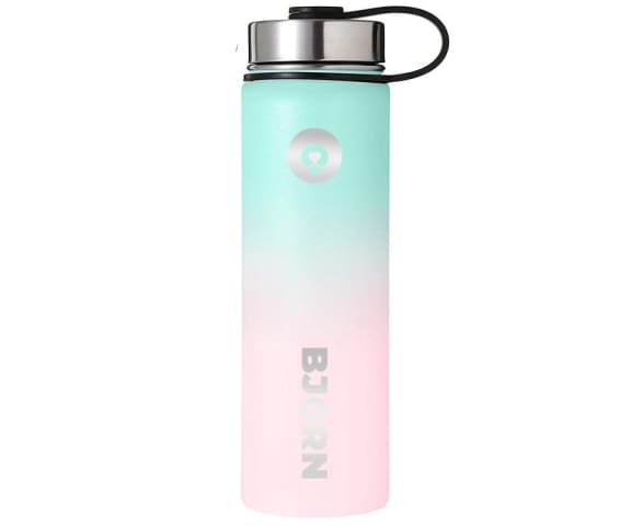 BJORN Lollipop Vacuum Insulated Stainless Steel Double Walled Leak Proof Thermo Mug Water Bottle