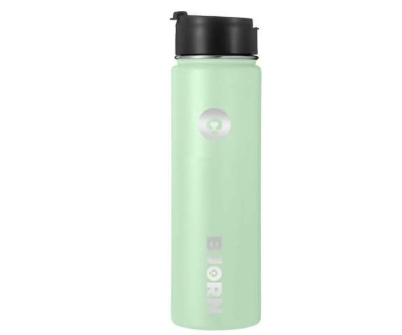 BJORN Mint Vacuum Insulated Stainless Steel Double Walled Leak Proof Thermo Mug Water Bottle