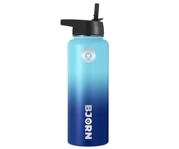 BJORN Ocean Vacuum Insulated Stainless Steel Double Walled Leak Proof Thermo Mug Water Bottle