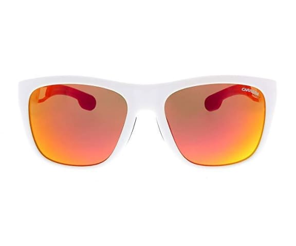 Carrera White/Red Mirror OS Sunglasses 4007-S-06HT-UZ