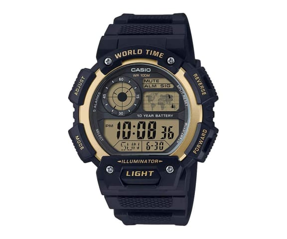 CASIO AE-1400WH-9AVDF Digital Multi Color Dial Men’s Resin Watch