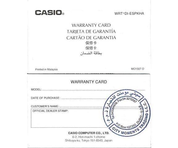 CASIO AQ-800EG-9ADF Digital Gold Unisex Watch