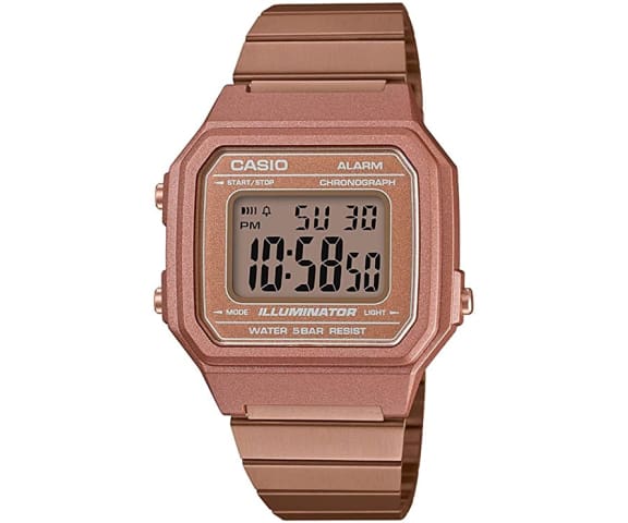 CASIO B650WC-5ADF Digital Rose Gold Plated Vintage Women’s Watch