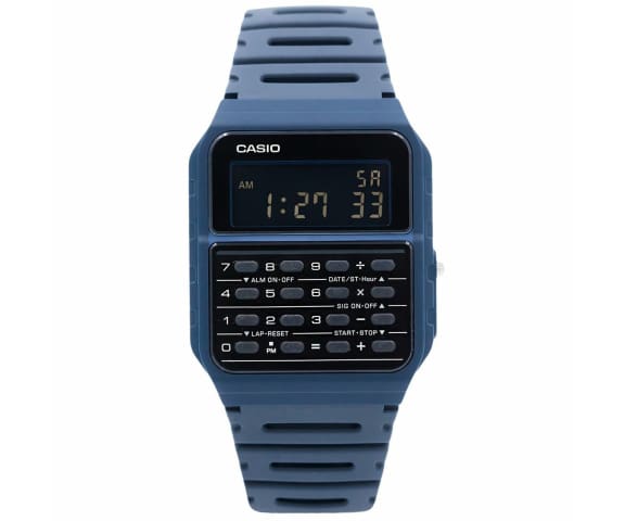CASIO CA-53WF-2B Digital Calculator Black Dial Unisex Adult Watch
