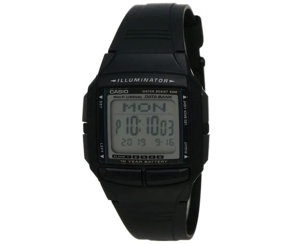 CASIO DB-36-1AVDF Digital Grey Rectangle Watch