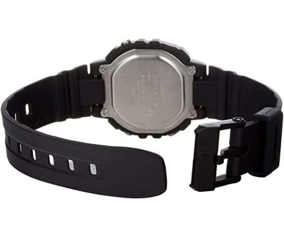 CASIO LA-20WH-1ADF Digital Black Dial Women’s Rubber Strap Watch