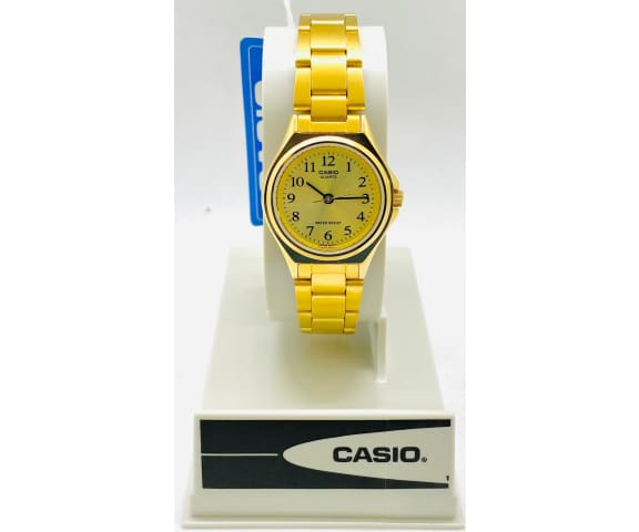 CASIO LTP-1130N-9BRDF Analog Quartz Gold Dial Stainless Steel Women’s Watch