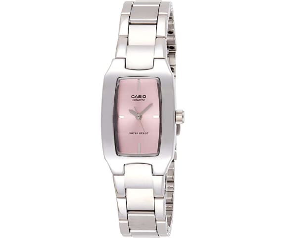CASIO LTP-1165A-4CDF Analog Pink Dial Stainless Steel Women’s Watch