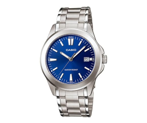 CASIO LTP-1215A-2A2DF Analog Blue Dial Stainless Steel Women’s Watch