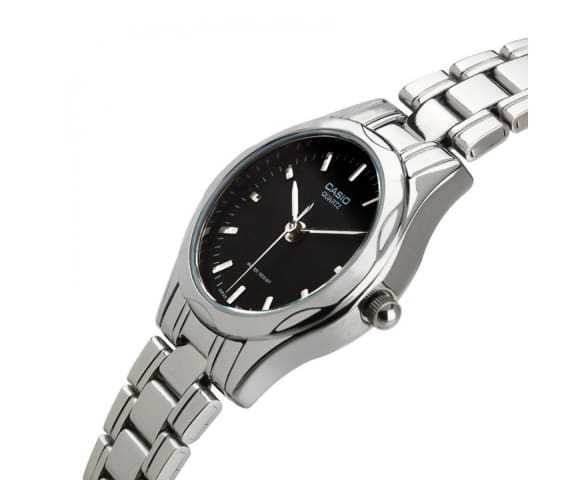 CASIO LTP-1275D-1ADF Analog Black Dial Women’s Stainless Steel Watch