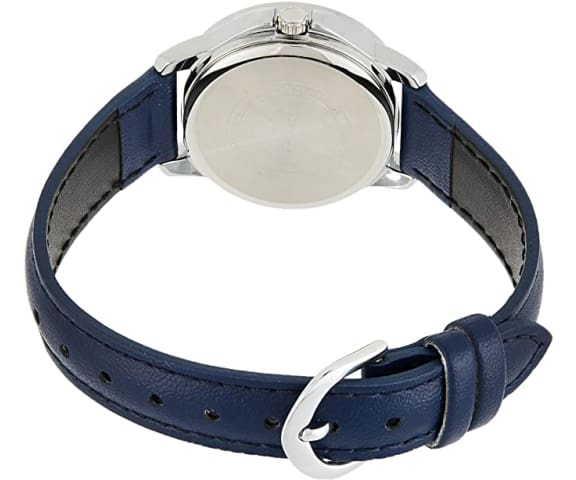 CASIO LTP-V004L-2BUDF Analog Blue Dial Women’s Leather Watch