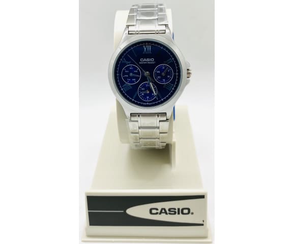 CASIO LTP-V300D-2A2UDF Enticer Ladies Analog Blue Dial Women’s Watch