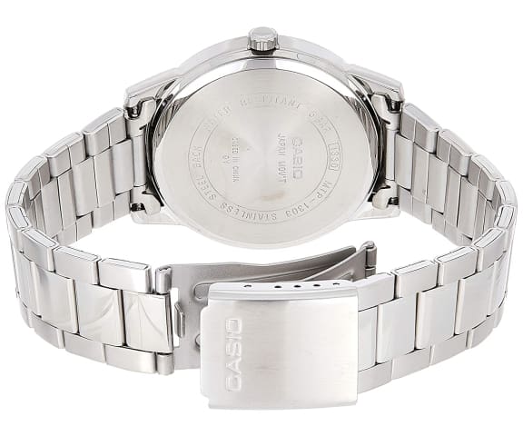 CASIO MTP-1303D-7BVDF Analog White Dial Stainless Steel Men’s Watch