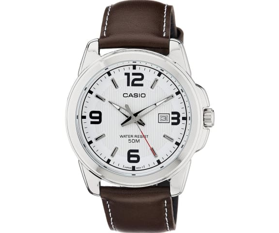 CASIO MTP1314L7AVDF Leather Mens Classic Analog Watch