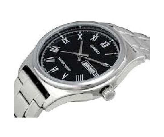CASIO MTP-V006D-1BUDF Analog Black Dial Stainless Steel Men’s Watch