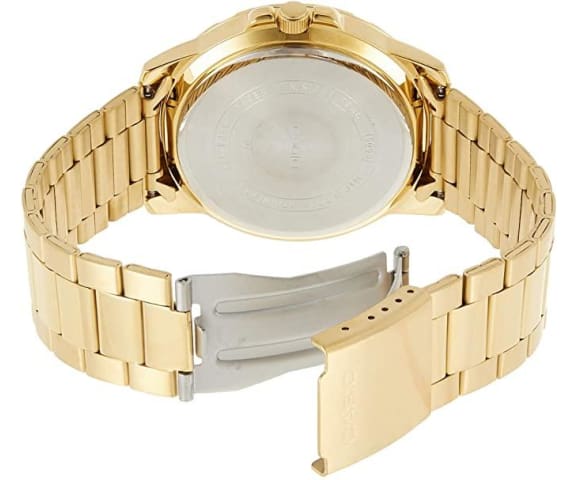 CASIO MTP-VD01G-9EVUDF Analog White Dial & Gold Men’s Steel Watch