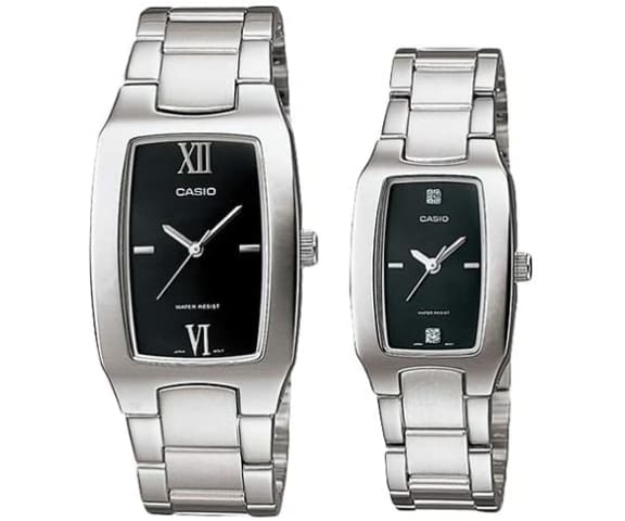 Casio MTP/LTP-1165A-1C2DF His & Her Quartz Stainless Steel Couple Watch