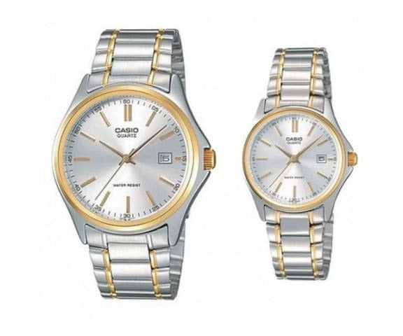 Casio MTP/LTP-1183G-7ADF His & Her Quarts Stainless Steel Couple Watch