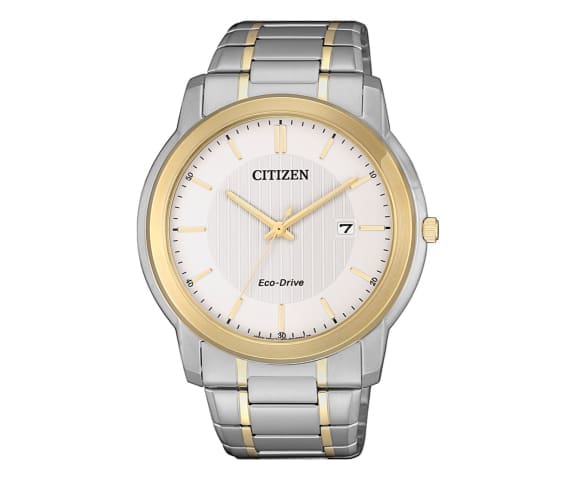 CITIZEN AW1216-86A Eco-Drive Mix-Tone Stainless Steel Men’s Watch
