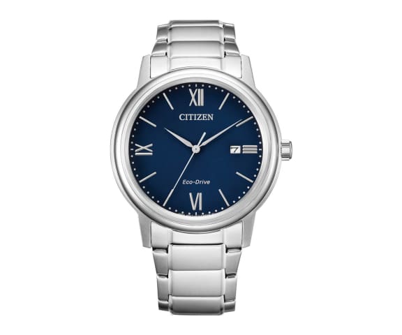 CITIZEN AW1670-82L Analog Eco-Drive Blue Dial Stainless Steel Men’s Watch