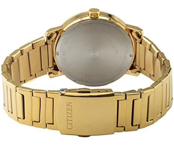 CITIZEN BE9182-57A Quartz Analog Stainless Steel Gold & White Dial Mens Watch