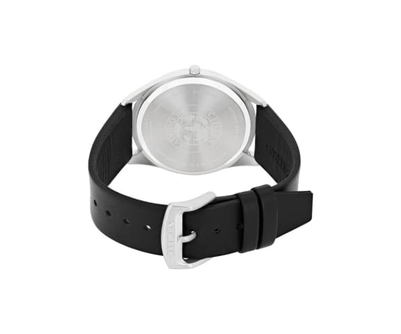 CITIZEN BJ6520-15A Eco-Drive Titanium White Dial Men’s Leather Watch