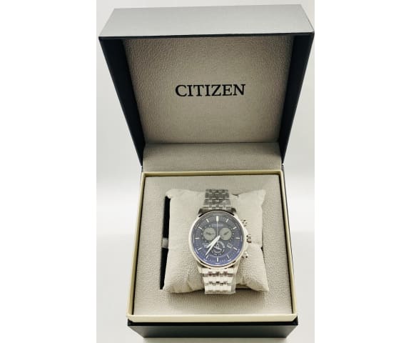 CITIZEN BL8150-86L Analog Eco-Drive Perpetual Calendar Stainless Steel Men’s Watch