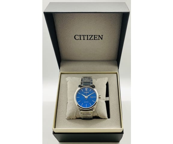 CITIZEN BM7411-83L Analog Eco-Drive Blue Dial Stainless Steel Men’s Watch