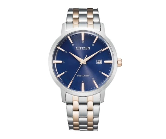 CITIZEN BM7466-81L Analog Eco-Drive Blue Dial Mix-Tone Stainless Steel Men’s Watch