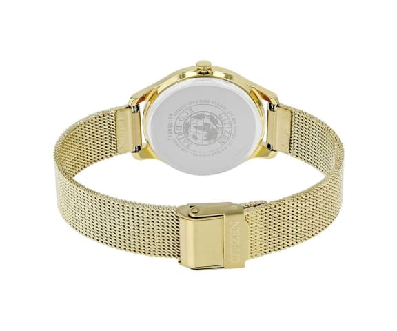 CITIZEN EM0502-86P Eco-Drive Analog Gold Bracelet Women’s Watch