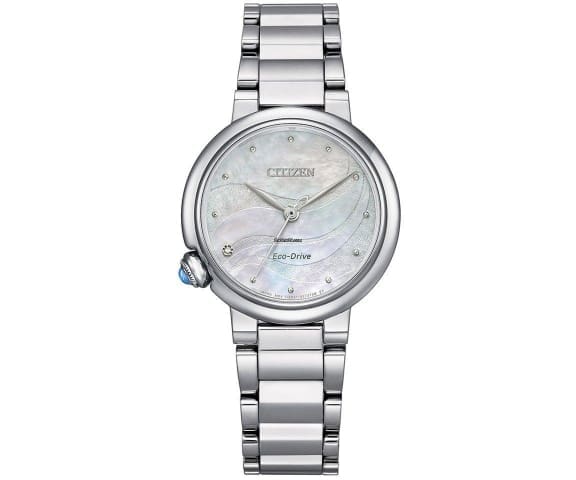 CITIZEN EM0910-80D Eco-Drive Analog Silver Stainless Steel Women’s Watch