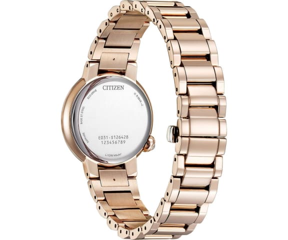 CITIZEN EM0912-84Y Eco-Drive Analog Rose Gold Stainless Steel Women’s Watch