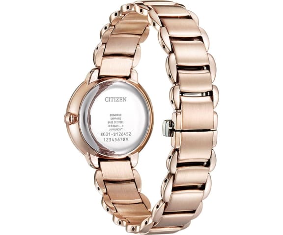 CITIZEN EM0922-81X Eco-Drive Analog Rose Gold Stainless Steel Women’s Watch
