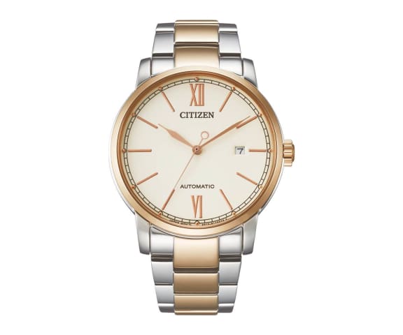 CITIZEN NJ0136-81A Automatic Analog White Dial Two-Tone Stainless Steel Men’s Watch